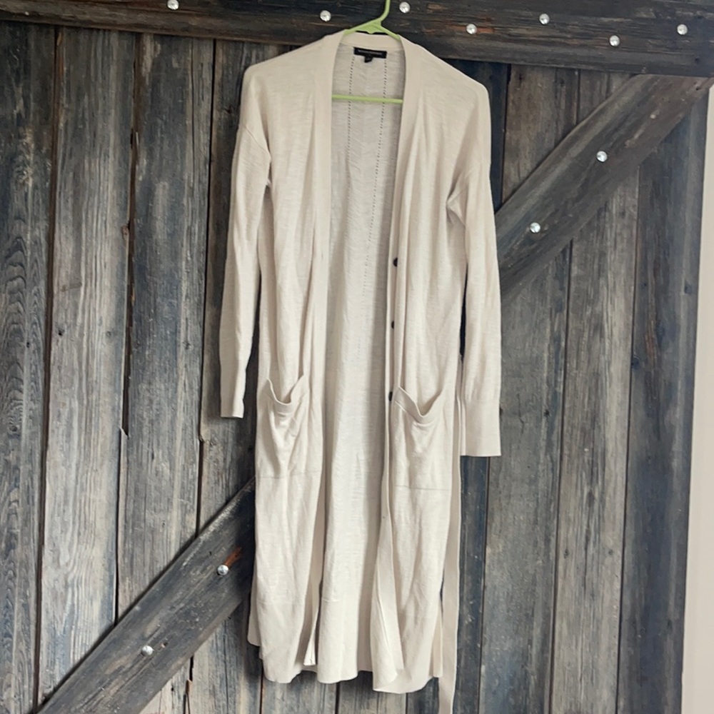 Banana republic long cardigan.